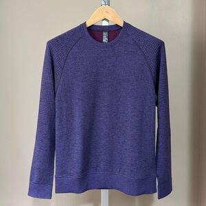Lululemon Engineered Warmth Long-Sleeve Crew | Deep Purple - Size XS